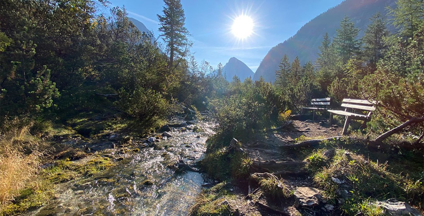 Isar nahe des Isarursprungs