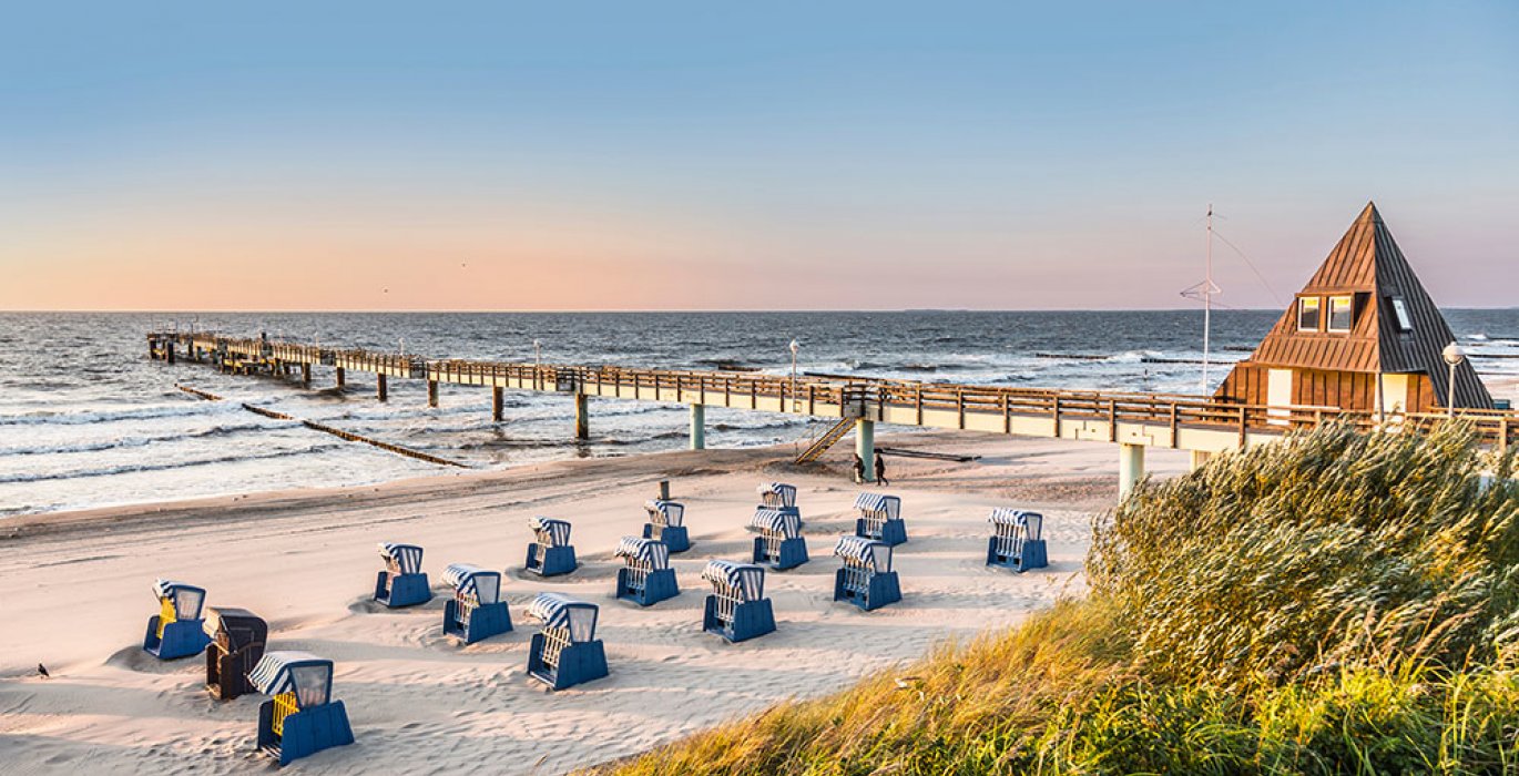 Strand von Koserow auf Usedom