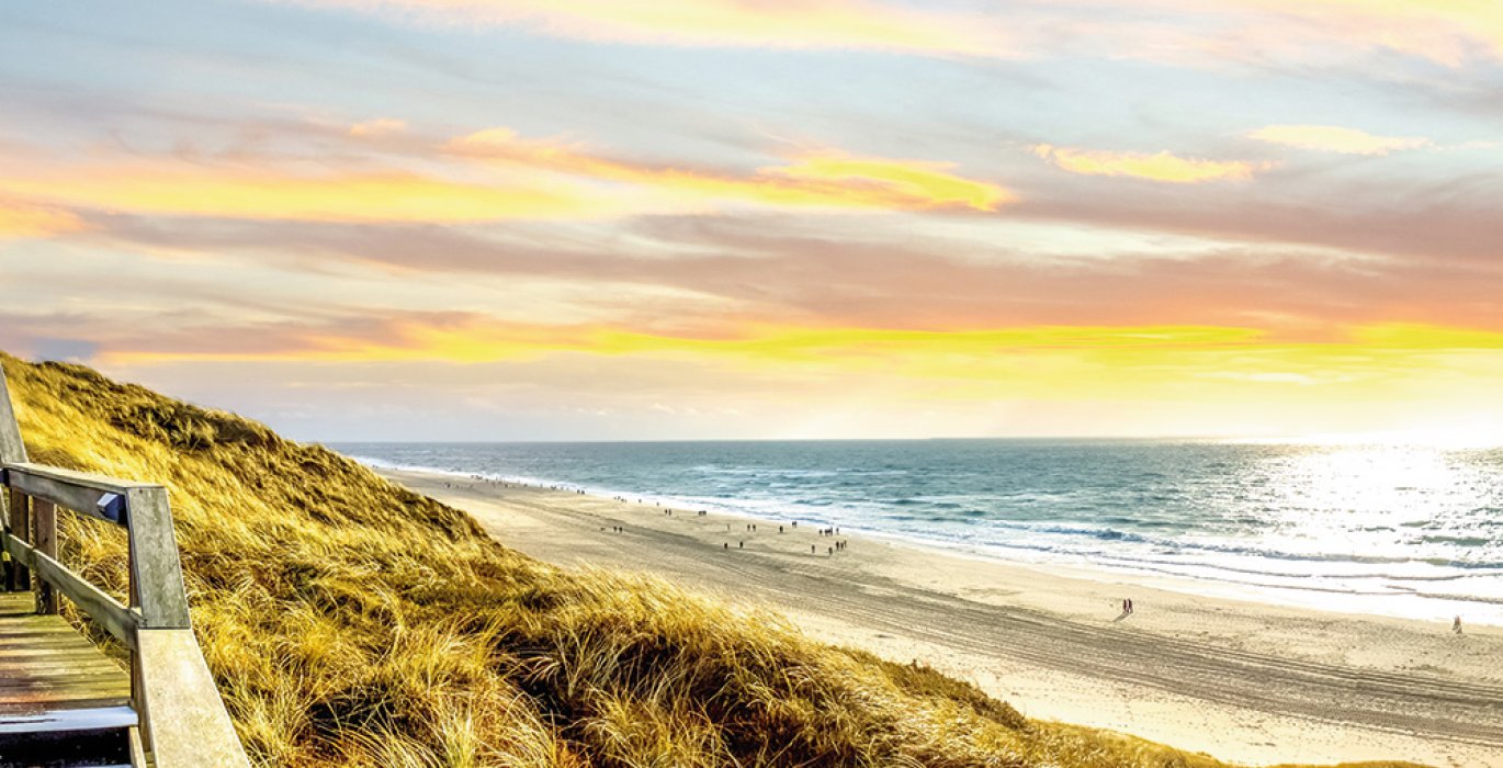 Strand bei Wenningstedt auf der Insel Sylt
