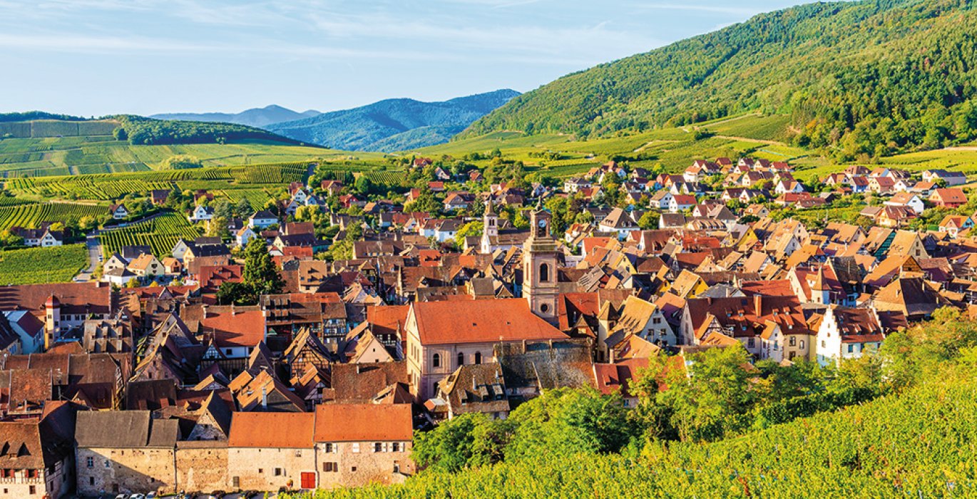 Riquewihr im Elsass
