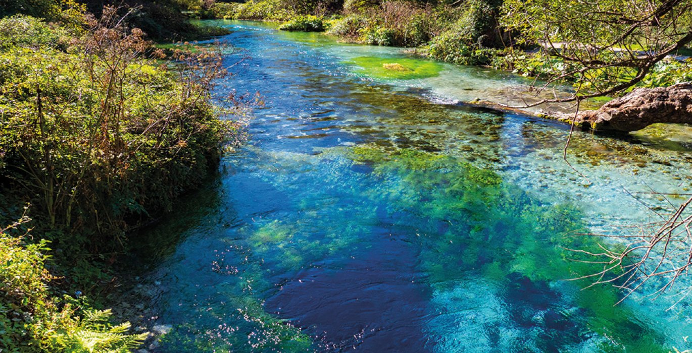 Blue Eye in Albanien
