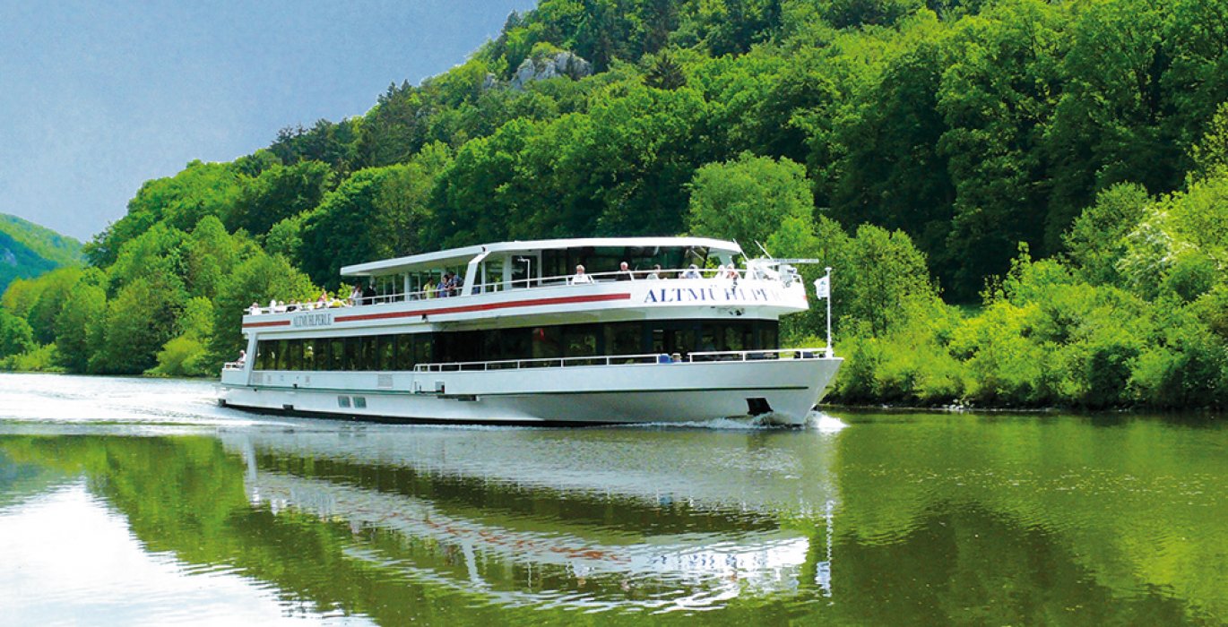 Altmühlperle auf der Donau
