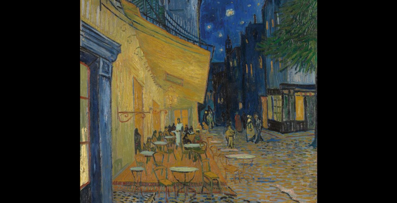 Vincent van Gogh, Caféterrasse am Abend
