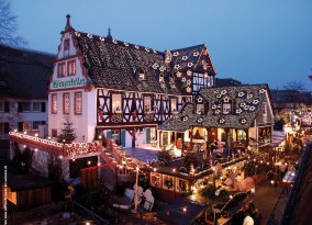 Weihnachtsmarkt der Nationen in Rüdesheim