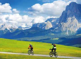 Radfahren in den Dolomiten