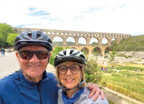 Kerstin und Peter Stenger in der Provence