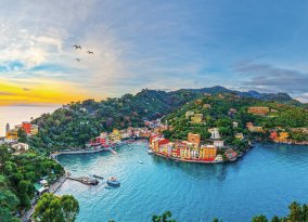 Portofino in Ligurien
