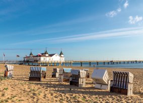 Seebrücke Ahlbeck auf Usedom
