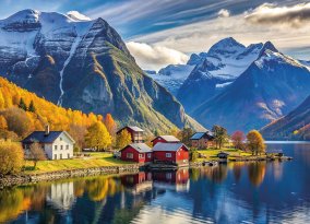 Sognefjord in Norwegen
