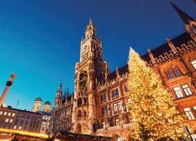 München Marienplatz Weihnachtsmarkt
