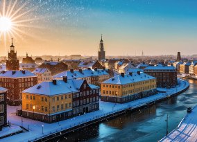 Kopenhagen im Winter
