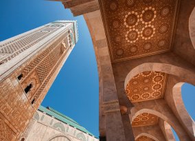Casablanca Hassan II Moschee
