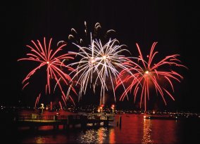 Konstanzer Seefest mit Feuerwerk
