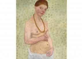 Paula Modersohn-Becker Selbstbildnis am 6. Hochzeitstag
